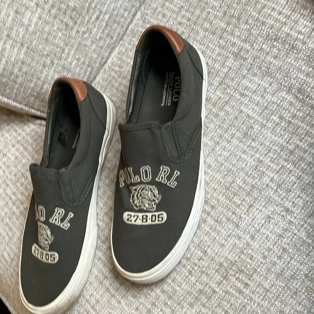 Polo Ralph Lauren Thomsons Slip On Green size 9